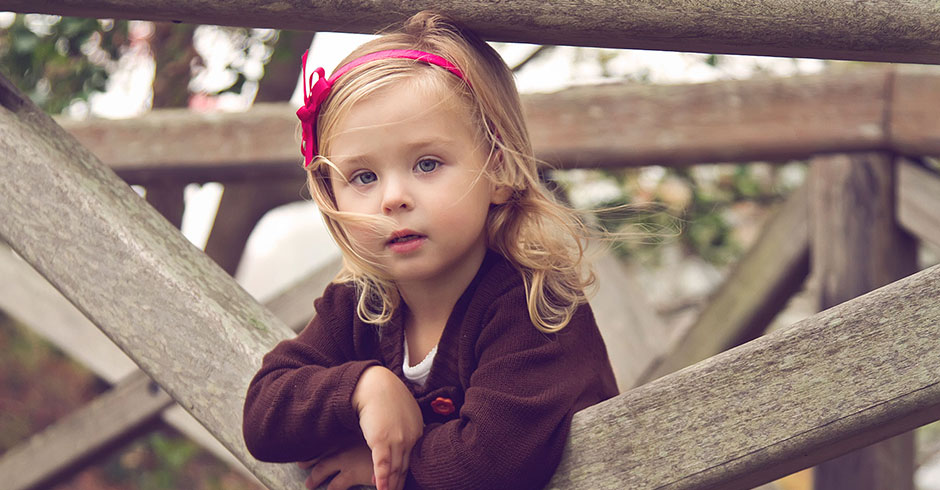 Girl on Bridge